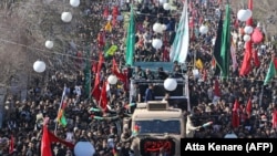 Funeraliile generalului Qassem Soleimani