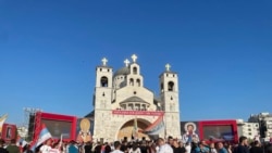 Pogorica, dan pred ustoličenje mitropolita