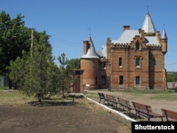 Замок-садиба Попова, Василівка, архівне фото