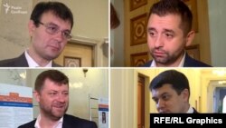 Журналісти звернулись за коментарями до представників фракції «Слуга народу», щоб почути їхню реакцію на викриття