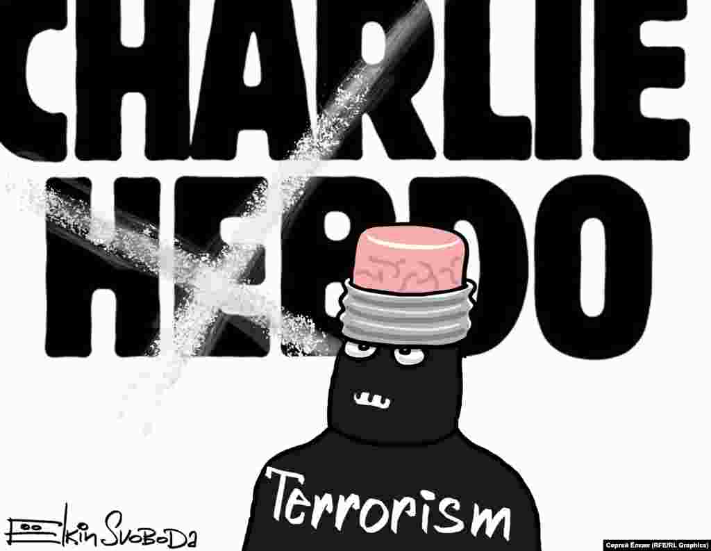 Карикатура російського художника (Сергій Йолкін)