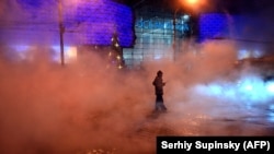 Увечері 13 січня біля метро «Либідська» прорвало тепломережу