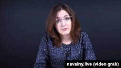 Olga Bulaieva, angajata Fundației Anticorupție a lui Alexei Navalnîi, ianuarie 2019