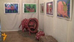 Картини Марії Примаченко втілили у скульптурах