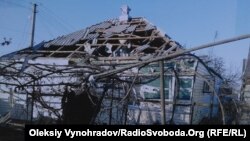 Разрушенный дом Олега Рыбалкина