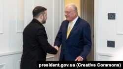 Президент Володимир Зеленський у Римі провів зустріч зі спецпредставником президента США з питань України Кітом Келлогом, 9 липня 2025 року