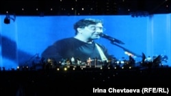 Юрий Шевчук на концерте группы ДДТ, ноябрь 2011 г