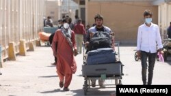 Eýran-owgan serhedi. 2021-nji ýylyň 29-njy awgusty.