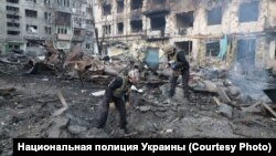 Наслідки російського удару по Добропіллю на Донеччині, 8 березня 2025 року