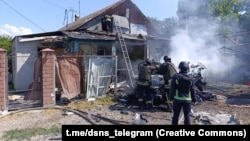 Наслідки російських обстрілів у Нікопольському районі, червень 2025 року