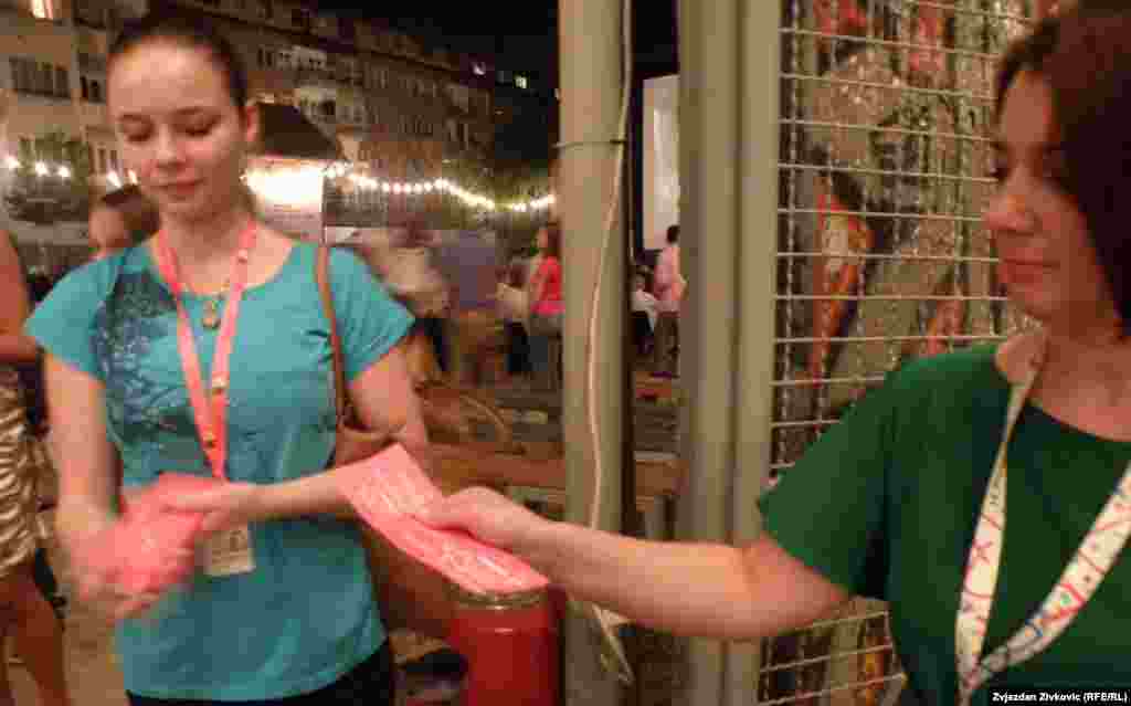 Ulaz na jednu od projekcija