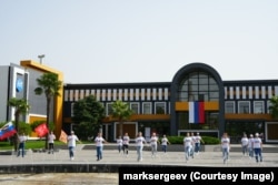 Будівля церкви Марка під час окупації