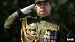 Unul din liderii militari ai separatiștilor pro-ruși din Ucraina de est, sprijiniți de Kremlin