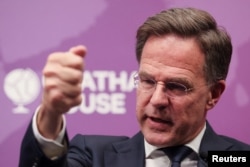 Генсекретар НАТО Марк Рютте виступив з основною промовою напередодні саміту НАТО в Гаазі в Чатем-Хаусі. Лондон, Велика Британія, 9 червня 2025 року