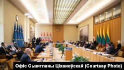 "Калиновский шеринеси". Вильнюс, Литва. 2021-жылдын 22-марты. 