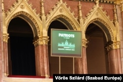 A Patrióták Európáért európai parlamenti frakció tart frakciógyűlést a magyar Parlamentben 2024. december 6-án