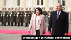 Саломе Зурабишвили пригласила Армена Сапкисяна в Батуми на конференцию, приуроченную к десятилетию «Восточного партнерства» Евросоюза