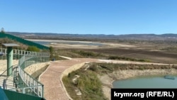 Тайганське водосховище. Крим, жовтень 2024 року