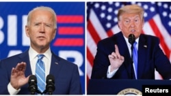 Presidenti amerikan, Joe Biden, dhe ish-presidenti amerikan, Donald Trump. Fotografi nga arkivi. 