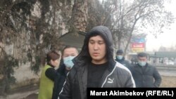 Мунарбек Сайпидинов сотко келген учурда. Ош шаары. 13-январь, 2021-жыл.