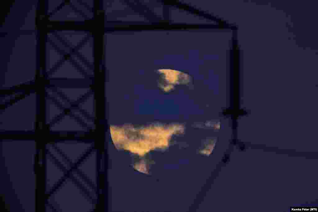 Bátorterenyénél ilyen látványt nyújtott.