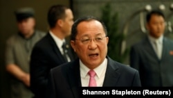 Ministri i Jashtëm verikorean, Ri Yong-ho, foto nga arkivi