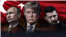 Владимир Путин, Доналд Трамп и Володомир Зеленски (илустрација)
