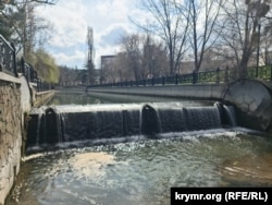 У березні 2025 року Салгир у Сімферополі видавався повноводним