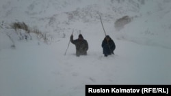 Экинчи устаны издөө иштеринен бир көрүнүш