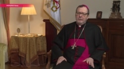 Кому вірить папа Франциск. Розмова з послом Ватикану в Україні, який побував на Донбасі (відео)