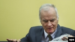 Ratko Mladićpred Haškim sudom