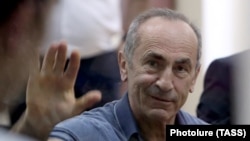 Колишній президент Вірменії Роберт Кочарян у суді. Єреван, 20 вересня 2019 року