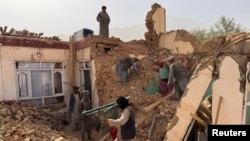 زلزله افغانستان