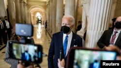 Presidenti i Shteteve të Bashkuara, Joe Biden. 