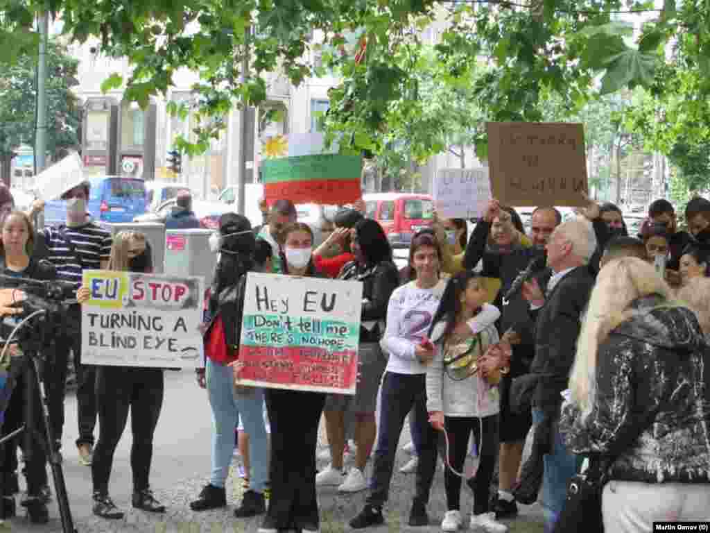 Протест на българи в Берлин на 16 юли 2020 г.