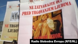 Obilježavanje Evropskog dana borbe protiv trgovine ljudima, Mostar, 2012.