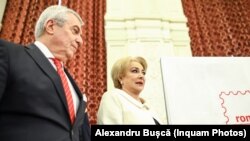 Tăriceanu și Dăncilă pe vremea când singura problemă a guvernului PSD-ALDE era ”comunicarea”