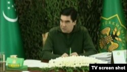 Президент Туркменистана Гурбангулы Бердымухамедов   