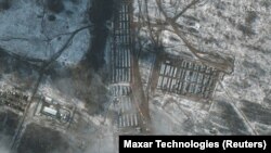 Trupe ruse în apropiere de granița cu Ucraina, noiembrie 2021