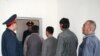 Kazakhstan - Social Issues. Illegal labor migrants in line to be deported from Kazakhstan. Taraz City, 22Sep2008 