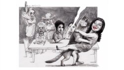 دو نخست‌وزیر در مهمانی زنانه شهره آغداشلو