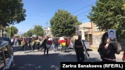 Похороны Инала Джабиева