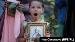 "Стояние за жизнь" на Гоголевском бульваре, 1 июля 2012 года