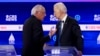 Bernie Sanders (stânga) este în urma lui Jo Biden după Super Tuesday, alegerile preliminare simultane în 14 state pentru desemnarea candidatului democrat. Alegerile din California vor indica de partea cui se plasează avantajul