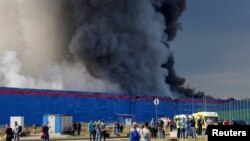 "Озон" кампасындагы өрт. 