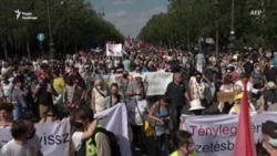 У Будапешті протестували проти будівництва китайського кампусу (відео)