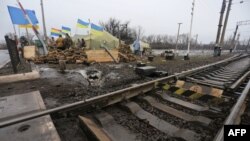 В одному з місць блокування залізниці, архівне фото