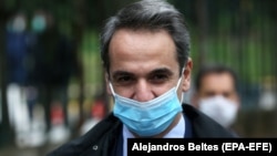 Premierul grec Kiriakos Mitsotakis 