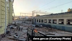 Наслідки удару по станції Лозова в Харківській області, 5 серпня 2025 року