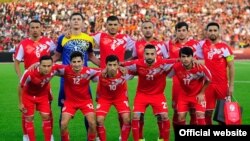 Национальная сборная Таджикистана по футболу. Фото с сайта ФФТ